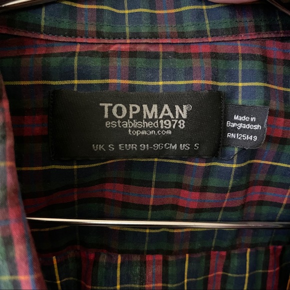 TOPMAN printed button up - Picture 2 of 3